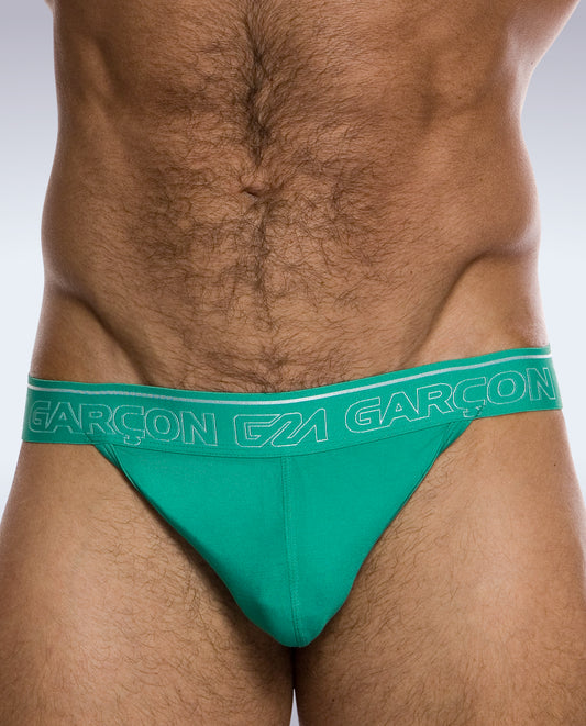 Garcon Model: Courtside Green Thong