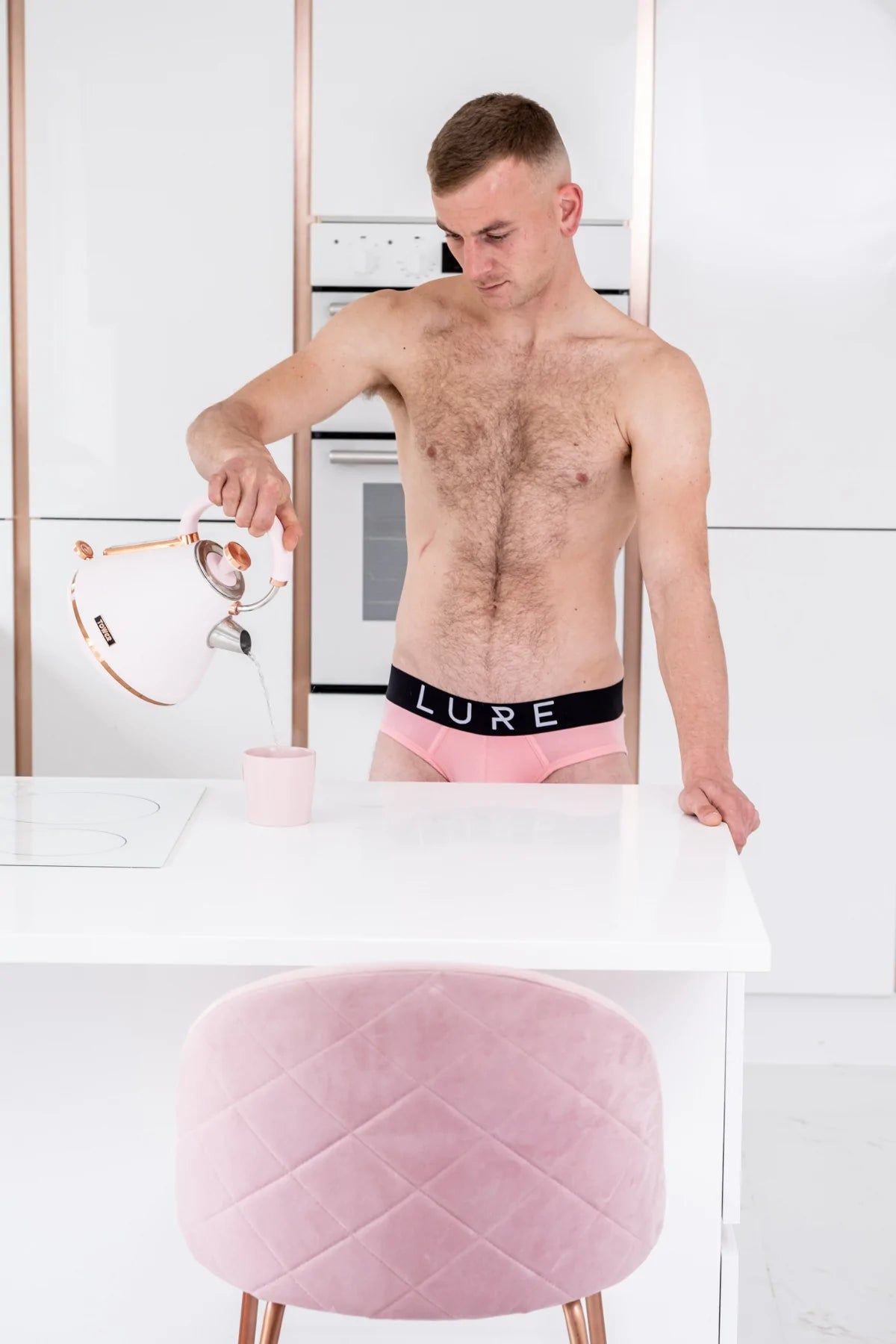 Lure: Bubblegum Pink Brief
